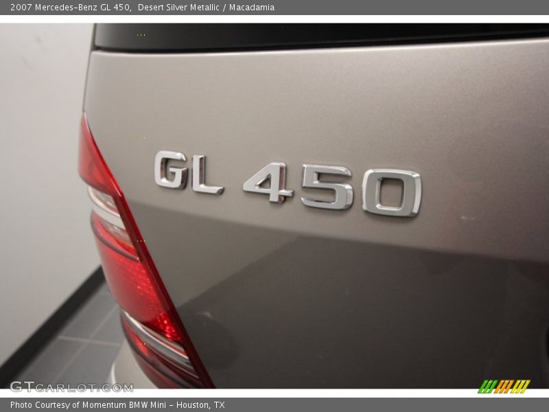Desert Silver Metallic / Macadamia 2007 Mercedes-Benz GL 450