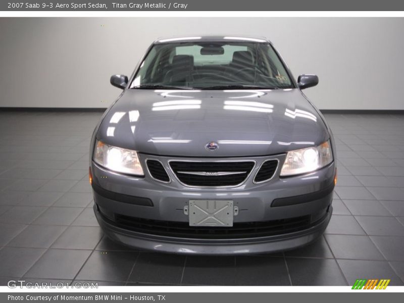 Titan Gray Metallic / Gray 2007 Saab 9-3 Aero Sport Sedan