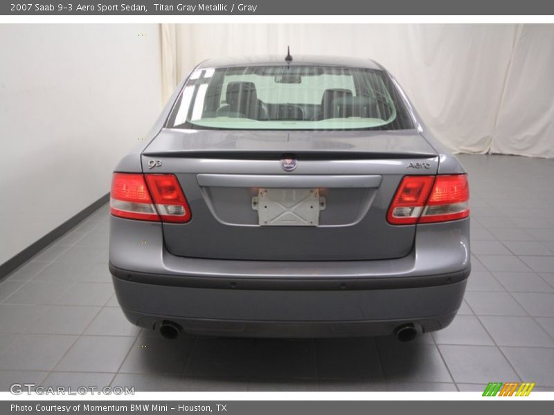 Titan Gray Metallic / Gray 2007 Saab 9-3 Aero Sport Sedan