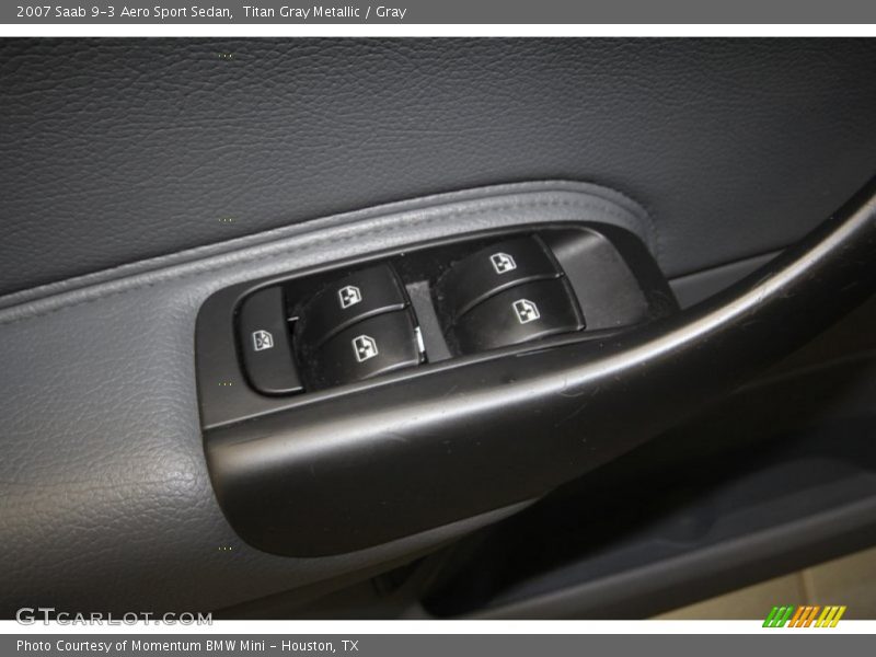 Titan Gray Metallic / Gray 2007 Saab 9-3 Aero Sport Sedan