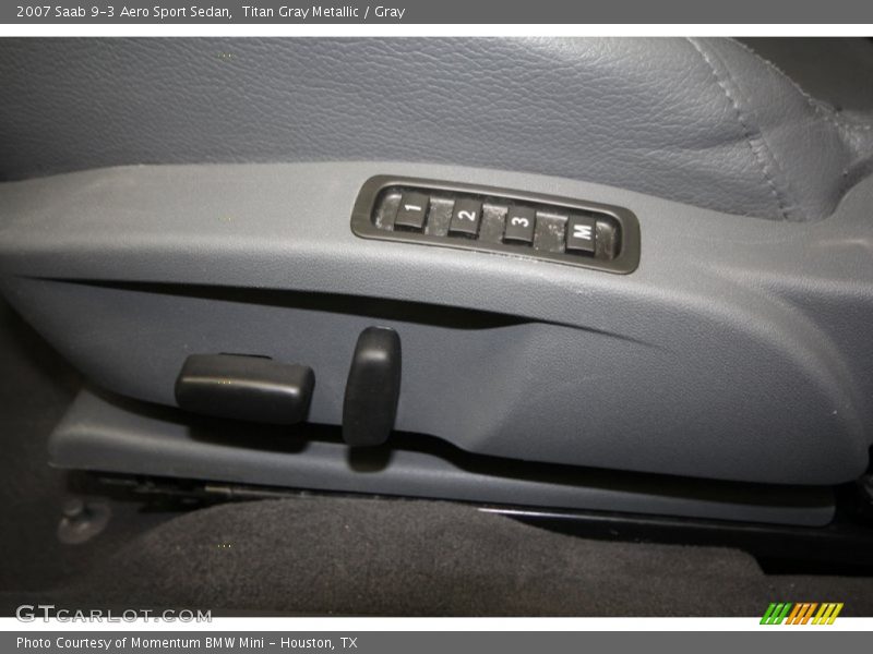 Titan Gray Metallic / Gray 2007 Saab 9-3 Aero Sport Sedan