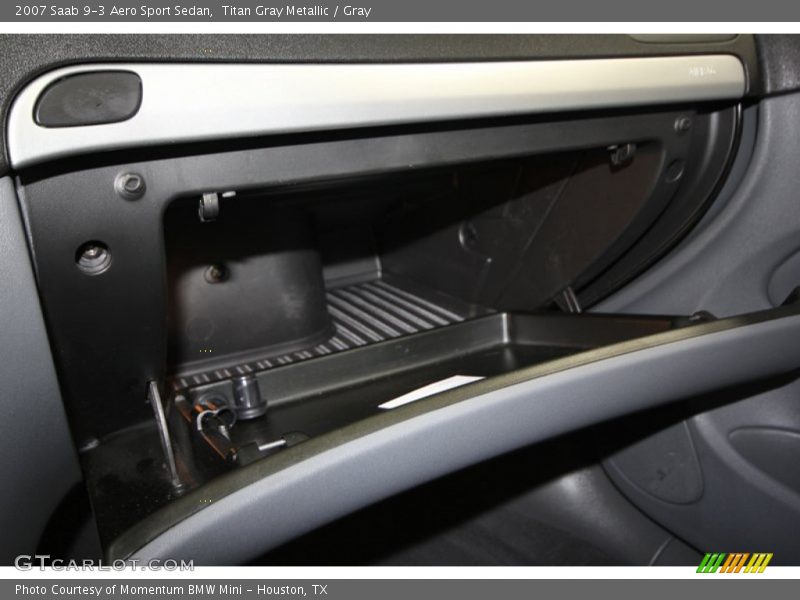 Titan Gray Metallic / Gray 2007 Saab 9-3 Aero Sport Sedan