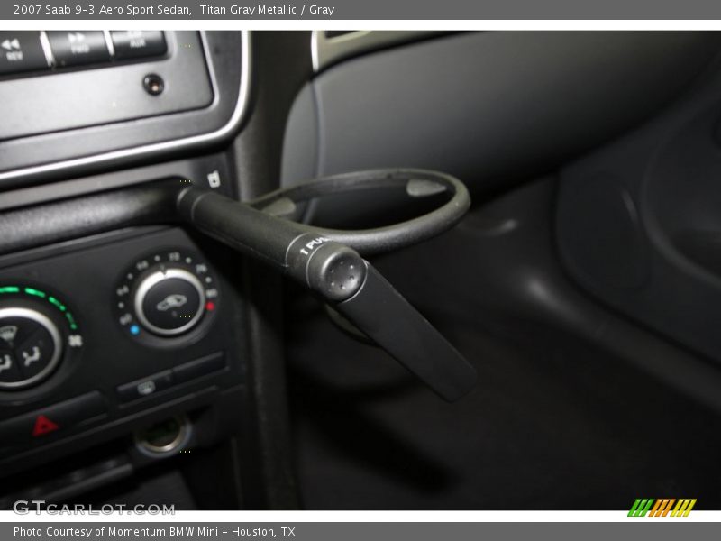 Titan Gray Metallic / Gray 2007 Saab 9-3 Aero Sport Sedan