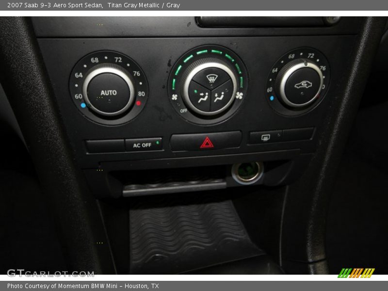 Titan Gray Metallic / Gray 2007 Saab 9-3 Aero Sport Sedan