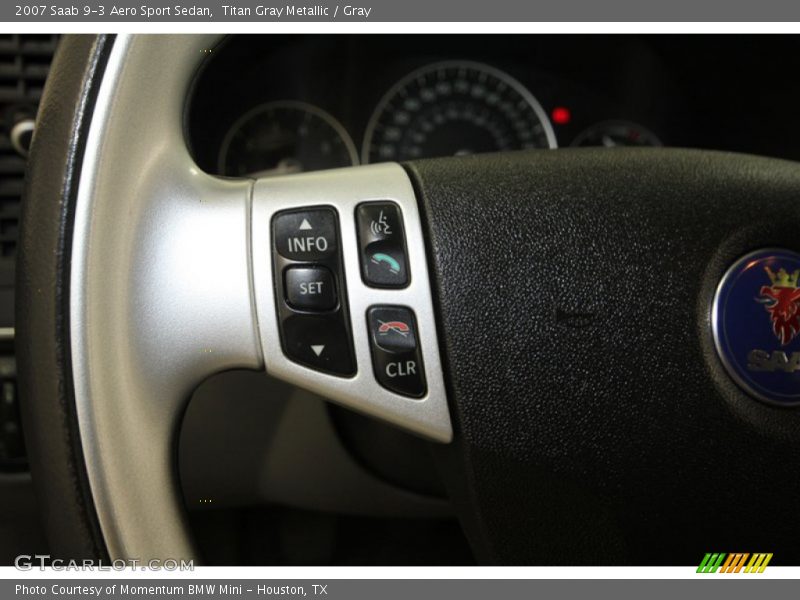 Titan Gray Metallic / Gray 2007 Saab 9-3 Aero Sport Sedan