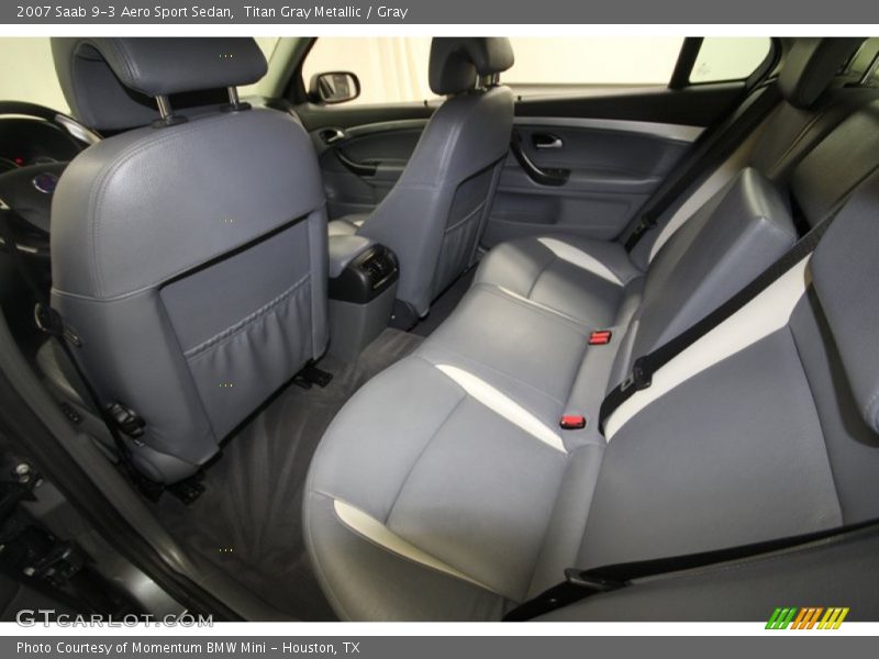 Titan Gray Metallic / Gray 2007 Saab 9-3 Aero Sport Sedan