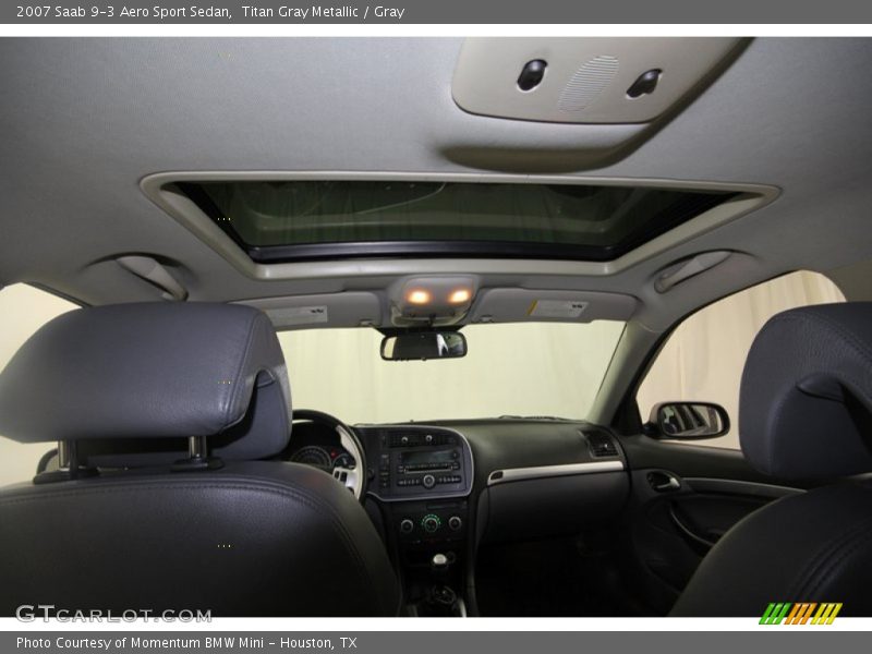 Titan Gray Metallic / Gray 2007 Saab 9-3 Aero Sport Sedan