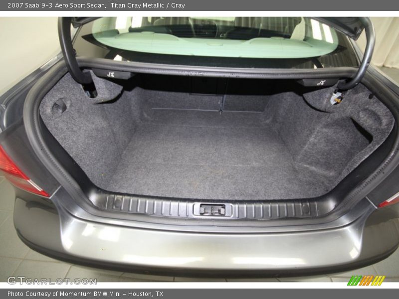 Titan Gray Metallic / Gray 2007 Saab 9-3 Aero Sport Sedan
