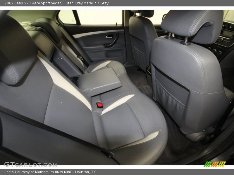 Titan Gray Metallic / Gray 2007 Saab 9-3 Aero Sport Sedan