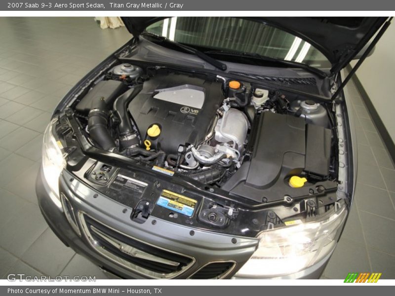 Titan Gray Metallic / Gray 2007 Saab 9-3 Aero Sport Sedan