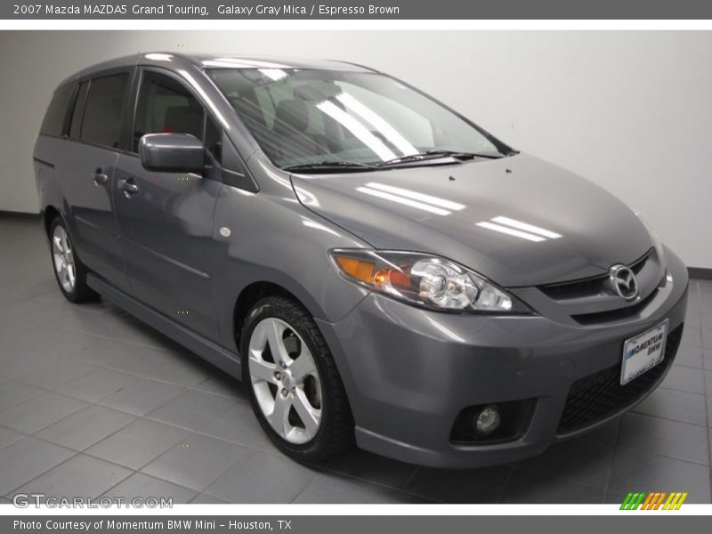 Galaxy Gray Mica / Espresso Brown 2007 Mazda MAZDA5 Grand Touring