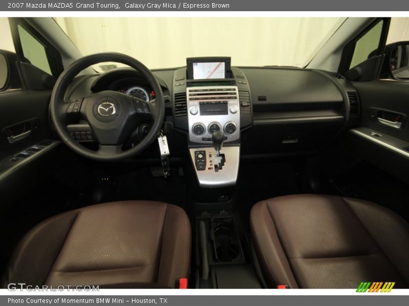 Galaxy Gray Mica / Espresso Brown 2007 Mazda MAZDA5 Grand Touring