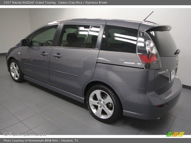 Galaxy Gray Mica / Espresso Brown 2007 Mazda MAZDA5 Grand Touring
