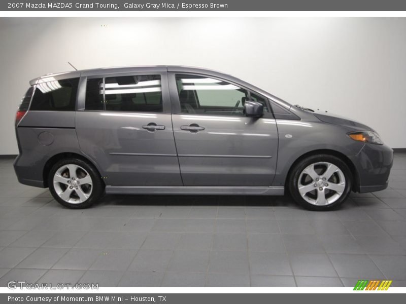 Galaxy Gray Mica / Espresso Brown 2007 Mazda MAZDA5 Grand Touring