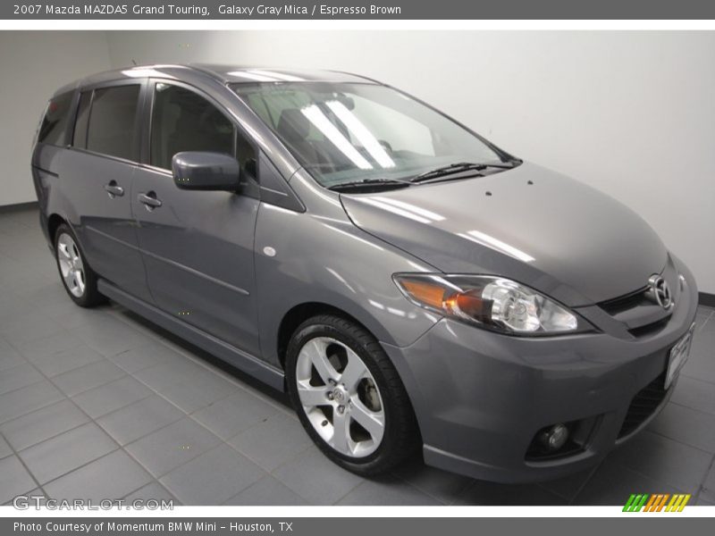 Galaxy Gray Mica / Espresso Brown 2007 Mazda MAZDA5 Grand Touring