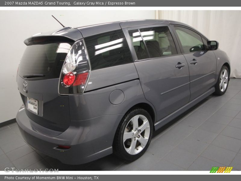 Galaxy Gray Mica / Espresso Brown 2007 Mazda MAZDA5 Grand Touring