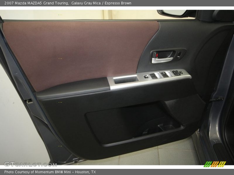 Galaxy Gray Mica / Espresso Brown 2007 Mazda MAZDA5 Grand Touring