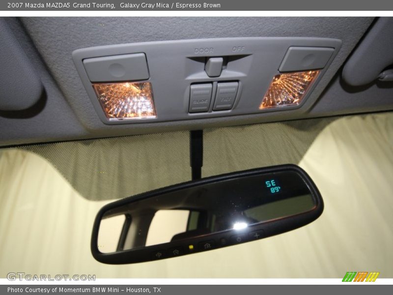 Galaxy Gray Mica / Espresso Brown 2007 Mazda MAZDA5 Grand Touring