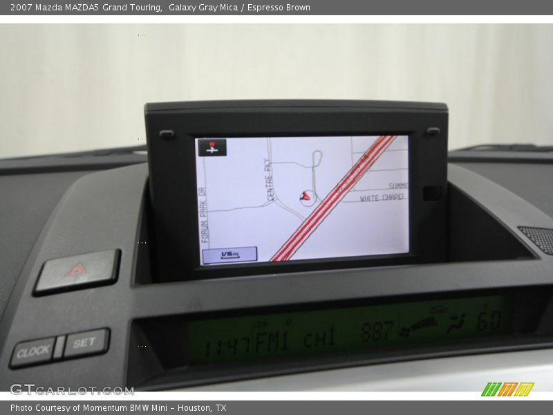 Galaxy Gray Mica / Espresso Brown 2007 Mazda MAZDA5 Grand Touring