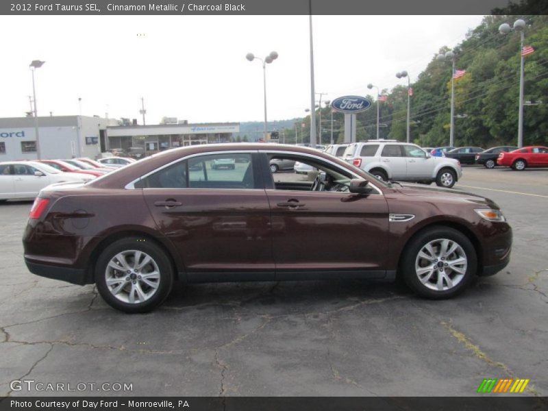 Cinnamon Metallic / Charcoal Black 2012 Ford Taurus SEL