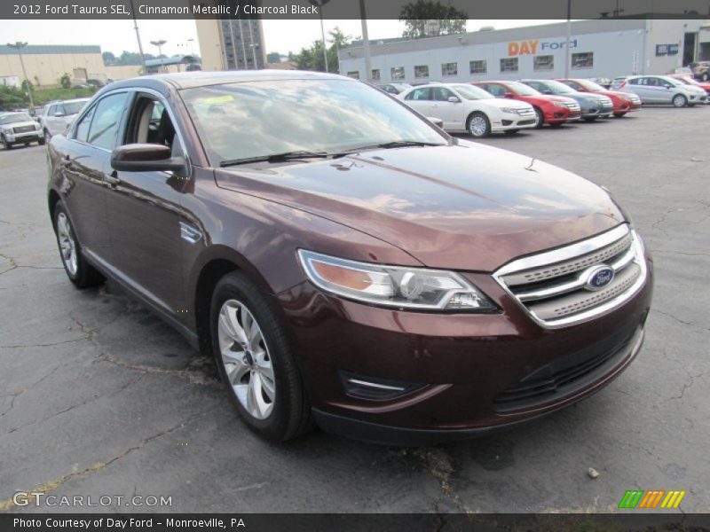 Cinnamon Metallic / Charcoal Black 2012 Ford Taurus SEL