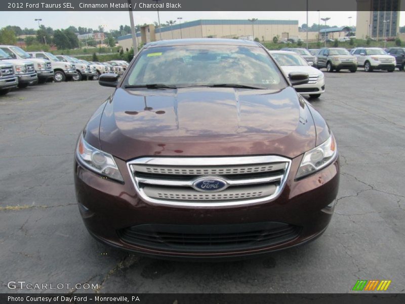 Cinnamon Metallic / Charcoal Black 2012 Ford Taurus SEL