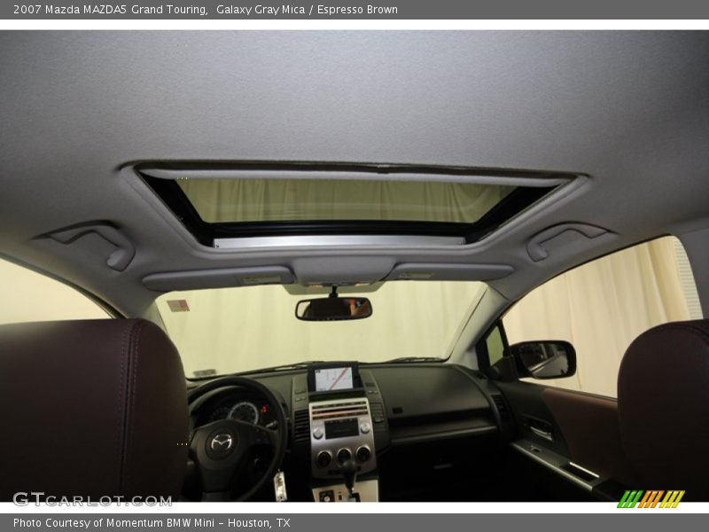 Galaxy Gray Mica / Espresso Brown 2007 Mazda MAZDA5 Grand Touring