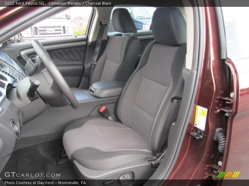 Front Seat of 2012 Taurus SEL