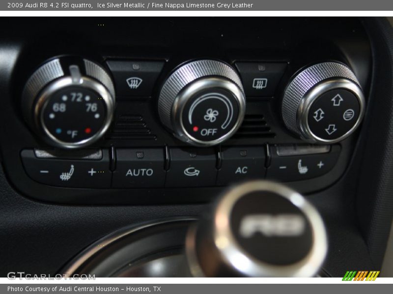 Controls of 2009 R8 4.2 FSI quattro