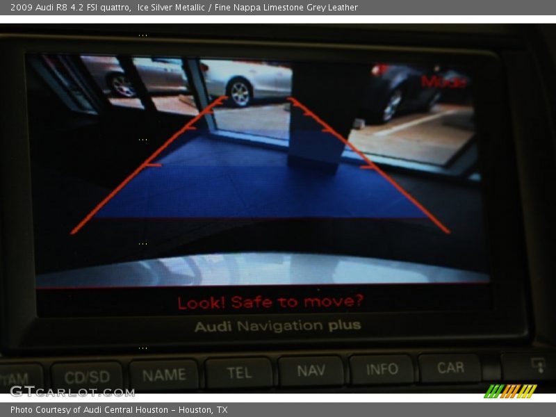 Ice Silver Metallic / Fine Nappa Limestone Grey Leather 2009 Audi R8 4.2 FSI quattro