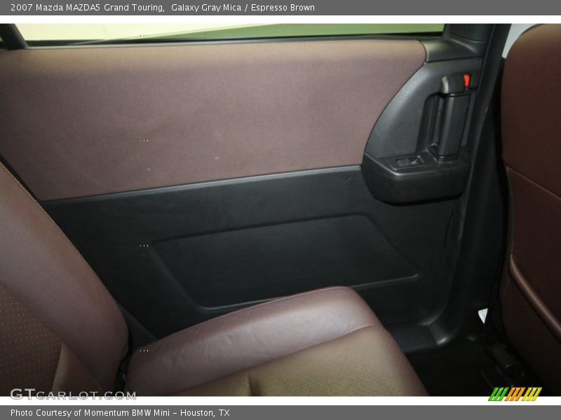 Galaxy Gray Mica / Espresso Brown 2007 Mazda MAZDA5 Grand Touring