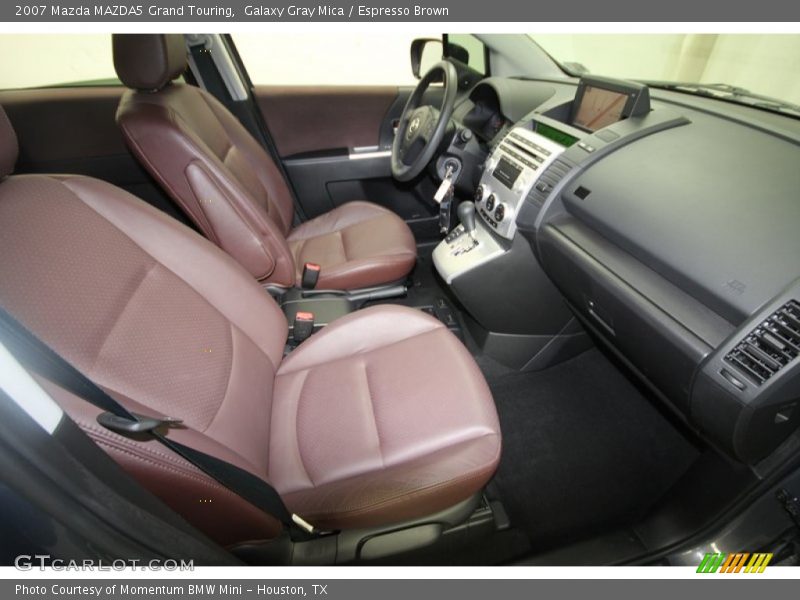 Galaxy Gray Mica / Espresso Brown 2007 Mazda MAZDA5 Grand Touring