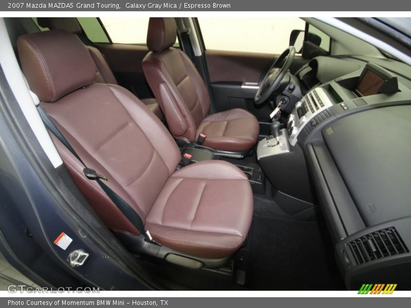 Galaxy Gray Mica / Espresso Brown 2007 Mazda MAZDA5 Grand Touring