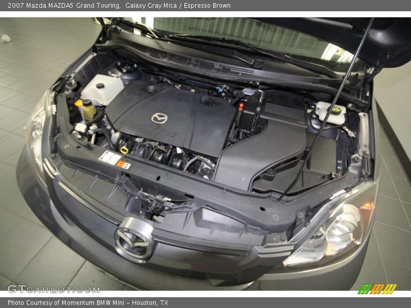 Galaxy Gray Mica / Espresso Brown 2007 Mazda MAZDA5 Grand Touring