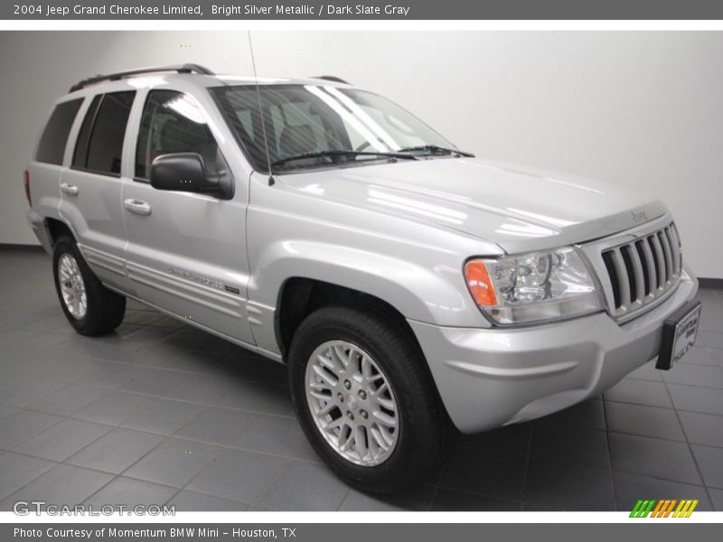 Bright Silver Metallic / Dark Slate Gray 2004 Jeep Grand Cherokee Limited
