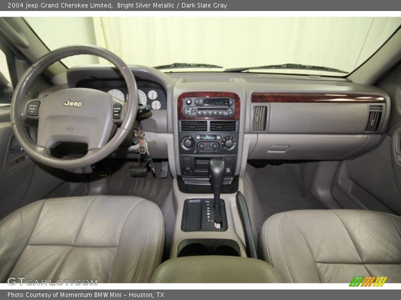 Bright Silver Metallic / Dark Slate Gray 2004 Jeep Grand Cherokee Limited