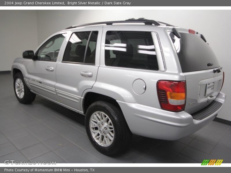 Bright Silver Metallic / Dark Slate Gray 2004 Jeep Grand Cherokee Limited