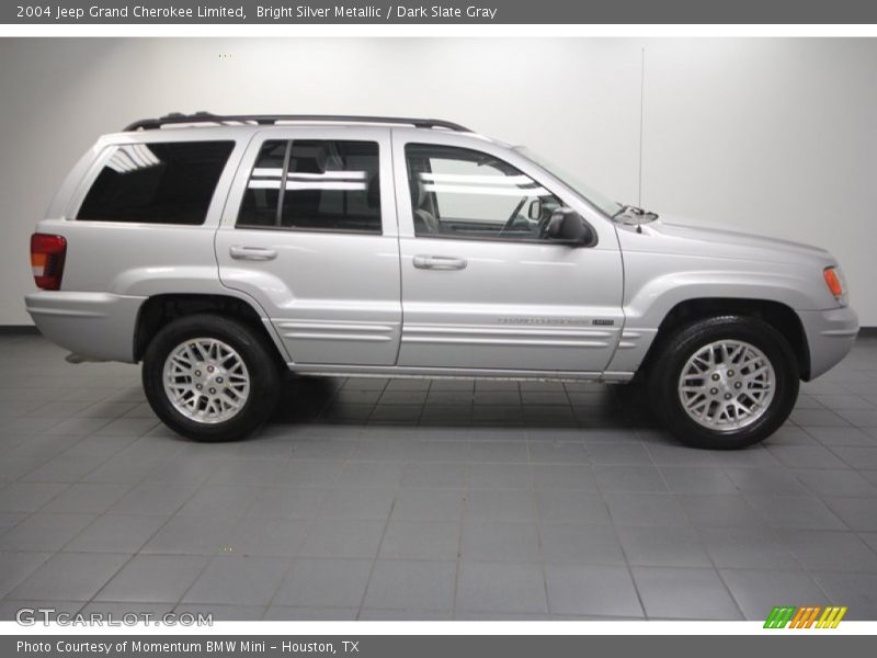 Bright Silver Metallic / Dark Slate Gray 2004 Jeep Grand Cherokee Limited
