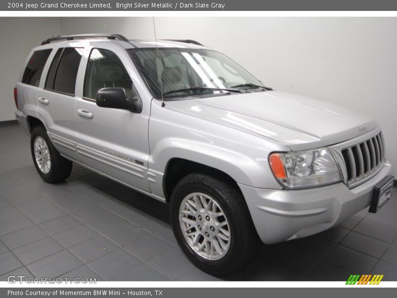 Bright Silver Metallic / Dark Slate Gray 2004 Jeep Grand Cherokee Limited