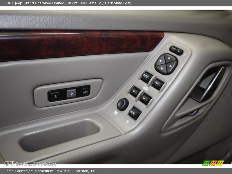 Bright Silver Metallic / Dark Slate Gray 2004 Jeep Grand Cherokee Limited