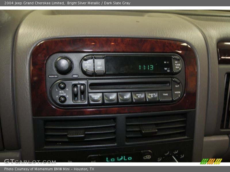 Bright Silver Metallic / Dark Slate Gray 2004 Jeep Grand Cherokee Limited
