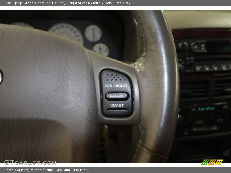 Bright Silver Metallic / Dark Slate Gray 2004 Jeep Grand Cherokee Limited
