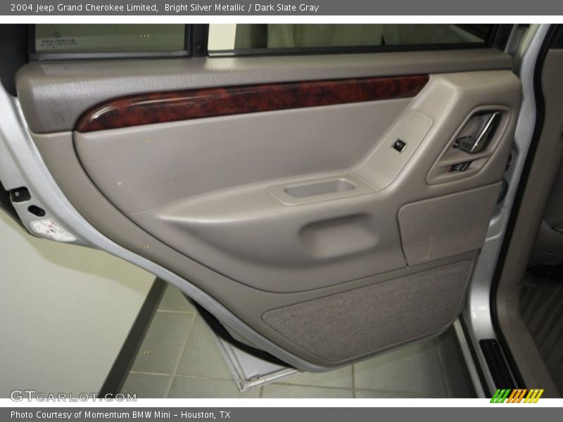 Bright Silver Metallic / Dark Slate Gray 2004 Jeep Grand Cherokee Limited