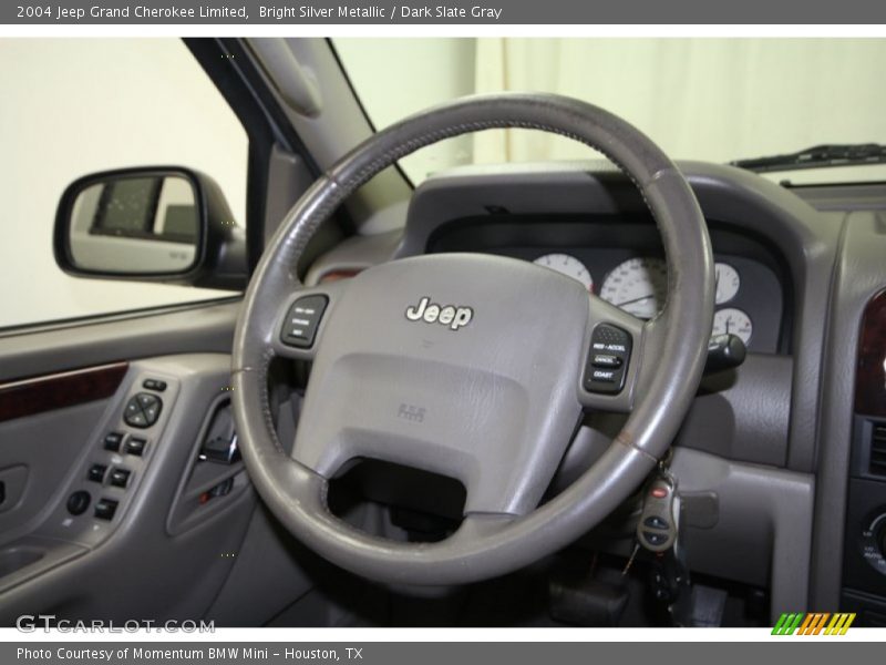 Bright Silver Metallic / Dark Slate Gray 2004 Jeep Grand Cherokee Limited