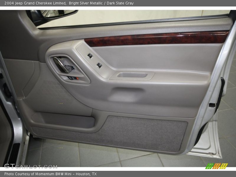 Bright Silver Metallic / Dark Slate Gray 2004 Jeep Grand Cherokee Limited