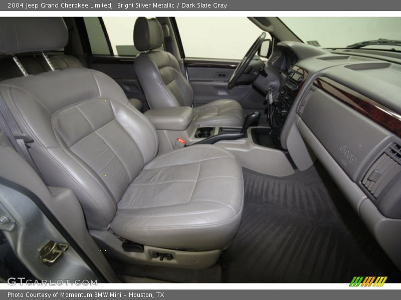 Bright Silver Metallic / Dark Slate Gray 2004 Jeep Grand Cherokee Limited