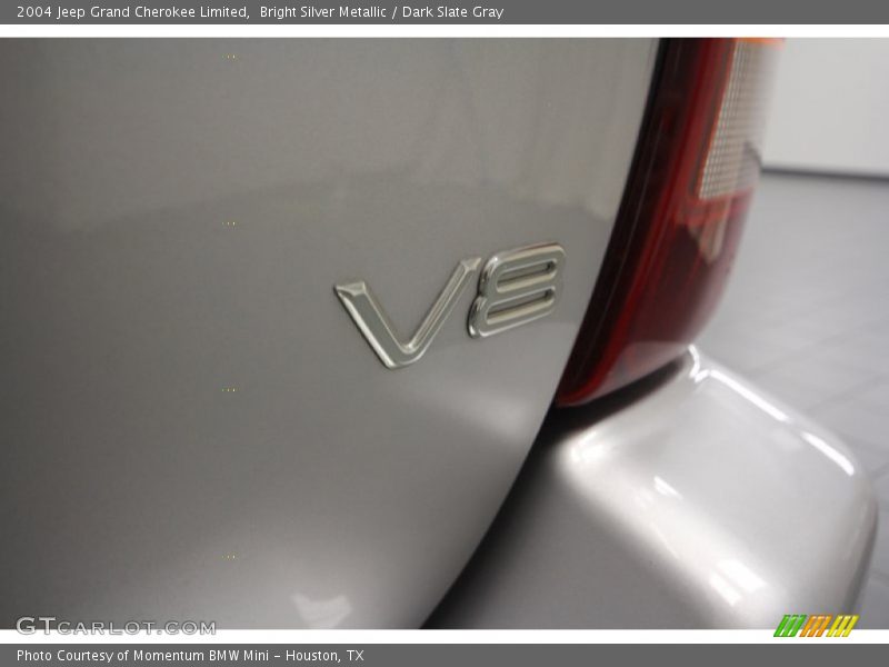 Bright Silver Metallic / Dark Slate Gray 2004 Jeep Grand Cherokee Limited