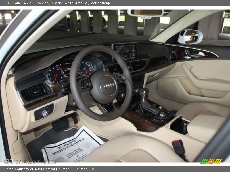 Velvet Beige Interior - 2013 A6 2.0T Sedan 