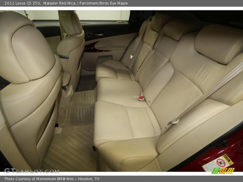 Matador Red Mica / Parchment/Birds Eye Maple 2011 Lexus GS 350