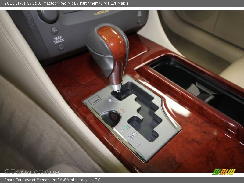 Matador Red Mica / Parchment/Birds Eye Maple 2011 Lexus GS 350